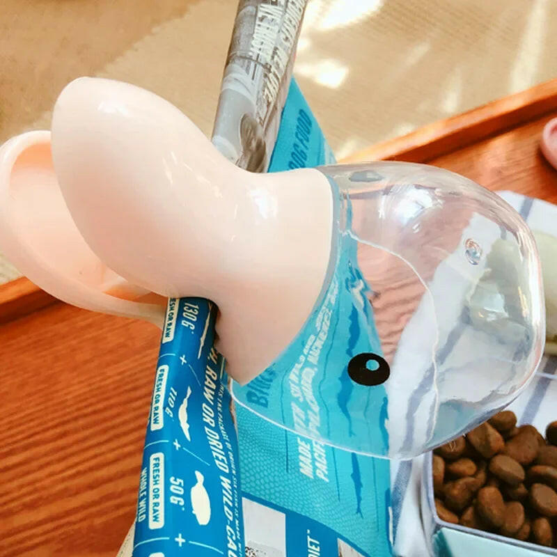 Pet Food Spoon for Cat Dog Bowls Multi-Function Bowl for Cats/Puppies/Small Dogs Scoop for Cat Food Dog Food Water Bowl Fountain